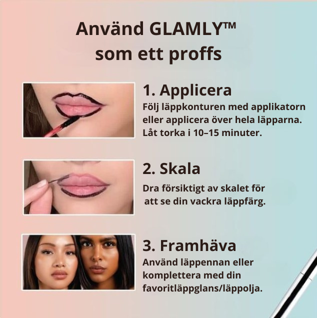 Glamly™ För fylligare läppar